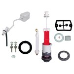 Wirquin pro - ensemble complet simple chasse  tirette mxs111 + robinet alimentation f12