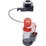 Wirquin pro - mcanisme chasse d'eau wc sans contact avec bouton poussoir  cble tronic wirquin 10723882, ...