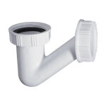 Siphon de lavabo / bidet �32 en v gain de place wirquin pro