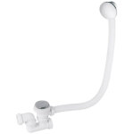 Wirquin pro - vidage baignoire quick - clac - volant en abs chrom� l700 mm