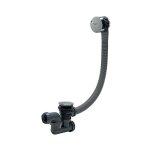 Vidage baignoire  cable siphon orientable abs pro - 700mm