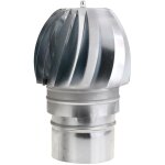 Wolfpack - chapeau extracteur galvanis� pour po�le 150 mm.