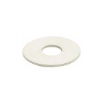 Rondelle plate en caoutchouc 3 / 4'