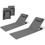 Woltu 2er set bain de soleil 48x132x54 cm, chaise longue pliable, transat de plage pliable, transat jardin ... Woltu 2er set bain de soleil 48x132x54 cm, chaise longue pliable, transat de plage pliable, transat jardin ...