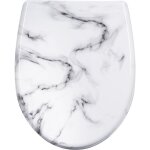 Woltu - abattant wc avec frein de chute, lunette toilettes wc, cuvette wc, en plastique duroplast, marbre ...