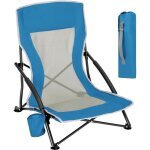Woltu - chaise de plage pliable, chaise pliante camping, transat de plage, chaise de p�che portable, ...