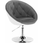 Woltu fauteuil de bar, tabouret de bar en similicuir, chaise de loisir rotatif, hauteur réglable, gris ... Woltu fauteuil de bar, tabouret de bar en similicuir, chaise de loisir rotatif, hauteur réglable, gris ...