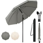 Parasol de jardin ext�rieur, parasol plage hauteur r�glable, parasol pour balcon, terrasse, plage, march�, ...