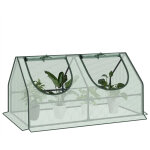 Woltu ? serre de jardin hivernage 120x60x60cm ? b�che renforc�e en pe 140g / m� ? cadre en tube d'acier ...