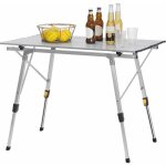 Woltu - table de camping pliante en aluminium, table de randonne pliable, table de pique - nique / balcon, ...