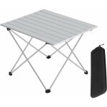 Woltu table de camping pliante lger et portable, table de pique - nique en aluminium, 56x46x40cm