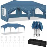 Woltu - tonnelle de jardin tonnelle pliante 3x6m, hauteur rglable, impermable, protection de uv, avec ...