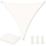 Woltu - voile d'ombrage imperm�able 5x5x5 m, en pes, 200 g / m� polyester, toile parasol protection solaire ...