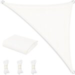 Woltu voile d'ombrage imperm�able 5x5x7 m, en pes, 200 g / m� polyester, toile parasol protection solaire ...