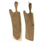 Woodflooring - planche a decouper bois massif swing l 200 x 800 mm ideale pour presenter vos aperos de ...