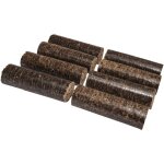 Bche calorifique densifie 12kg 8 pcs woodstock