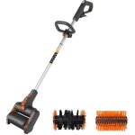 Worx brosse lectrique multifonction 20v noir orange