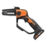 Worx - scie � main / elagueuse / mini tron�onneuse sans fil 20v - wg324e (livr�e avec batterie et chargeur ...