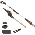 Worx taille - haies sur perche + elagueuse worx 20v 2 ah wg908e. 1