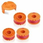 Worx wa0004. 1 bobine de fil de rechange longue dure pour tondeuse  gazon worx 20 v  1, 65 mm / 3 ...