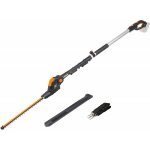 Worx taille - haie sur perche batterie 20 v lame 45 cm