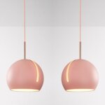 Wottes - lot de 2 suspension luminaire industrielle vintage lampe suspendue 360 rotatable lustre plafond ...