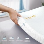Matelas perfect sleep - 140x200 cm - mousse mmoire de forme hr, blue latex, hypoallergnique - quilibr ...