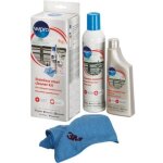 Wpro - kit nettoyant inox inx115 ? cr�me 250 ml ? polish 400 ml ? tissu microfibre r�utilisable jusqu'� ...