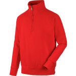Sweat de travail zipp job + rouge m - rouge