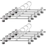 Hofuton cintres métalliques à pinces pack de 10 Hofuton cintres métalliques à pinces pack de 10