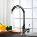 Hofuton mitigeur robinet robinet de cuisine noir