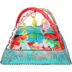 Hofuton tapis d'�veil - d�veloppement de la motricit� - � partir de 0 mois - bleu