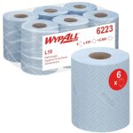 Wypall - essuie - tout kimberly clark rouleau bleu, 2580 essuyeurs ( prix pour paquet de 6 )