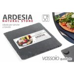 X8 plateau ardoise carr pour restaurant 35 x 35 cm
