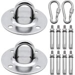 2 pièces lourds crochet de plafond en acier inoxydable support de sac de frappe hamac à suspendre kit ... 2 pièces lourds crochet de plafond en acier inoxydable support de sac de frappe hamac à suspendre kit ...