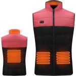 Xidjuikm - vêtements de travail - veste chauffante pour homme femme avec 4 zones de chaleur et 77 réglages ... Xidjuikm - vêtements de travail - veste chauffante pour homme femme avec 4 zones de chaleur et 77 réglages ...