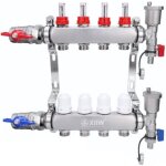 Xiiw - 4 circuits de chauffage avec distributeur de circuit de chauffage comprenant des vannes à boisseau ... Xiiw - 4 circuits de chauffage avec distributeur de circuit de chauffage comprenant des vannes à boisseau ...