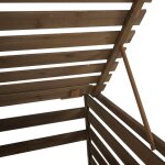 Hhg - jamais utilis] xl cache poubelle pour 1 / 2 places extension 714, cache poubelle, 110x65x93cm ...