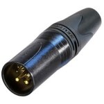 Xlr m�le, droit neutrik nc10mxx - 14 - b nombre de p�les: 10 noir 1 pc(s)