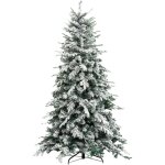Xone - sapin de noël enneigé alaska h. 180 cm - socle 124 cm - 1366 branches Xone - sapin de noël enneigé alaska h. 180 cm - socle 124 cm - 1366 branches