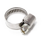 Collier de serrage plage de serrage 12 - 17mm w1 8mm collier � cr�maill�re vis sans fin tuyaux - silberfarben ...