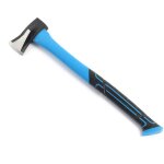 Wiltec - hachette  fendre ? 610 x 140 x 50 mm ? tte 1000 g, manche 600 mm ? lame en acier carbone, ...