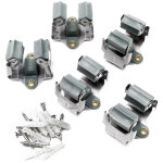 Wiltec - jeu de 5 accroche - balai mural, 50 x 50 x 42 mm par pi�ce, en acier, support porte - balai ...