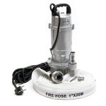 Xpotool - wiltec pompe lectrique pour eaux sales ? submersible ? 370 w / 1500 l / h ? refoulement max. ...