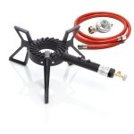 Xpotool - rchaud  gaz outdoor, 540 x 410 x 195 mm, avec tuyau et pressostat 50 mbar de, cuisinire ...