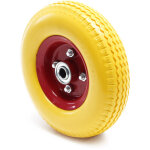 Wiltec - roue compl�te increvable 2. 80 / 2. 50 - 4 pour diable ? 225 x 60 mm ? en pu / polyur�thane ...