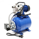 Wiltec - station eau domestique pressostat & réservoir à vessie en fer 1200 w 3400l / h réservoir à membrane ... Wiltec - station eau domestique pressostat & réservoir à vessie en fer 1200 w 3400l / h réservoir à membrane ...