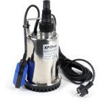 Wiltec - pompe lectrique pour eaux sales ? submersible ? 400 w / 7500 l / h ? refoulement max. 6, 5 ...
