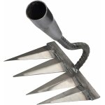 Xvx rteau de jardinage, rteau de dsherbage, rteau de scarificateur de jardin, rteau  dents lourdes ...