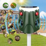 Xvx - rpulsif chat solaire, repulsif chat extrieur, tanche ip55, rpulsif chat ultrason  4 modes ...